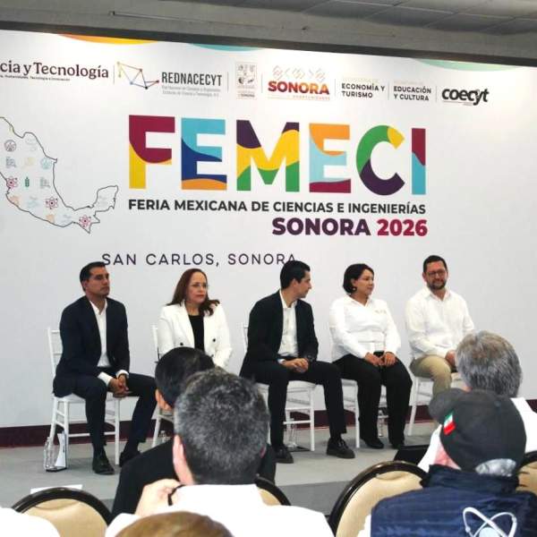 Gobierno de Sonora inaugura en San Carlos la Feria Mexicana de Ciencias e Ingenierías 2026